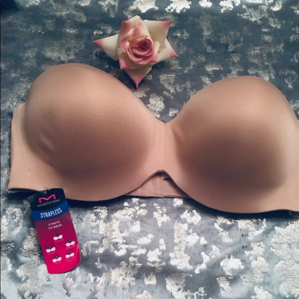 Plus Size Convertible Strapless Bra - Size 40DD